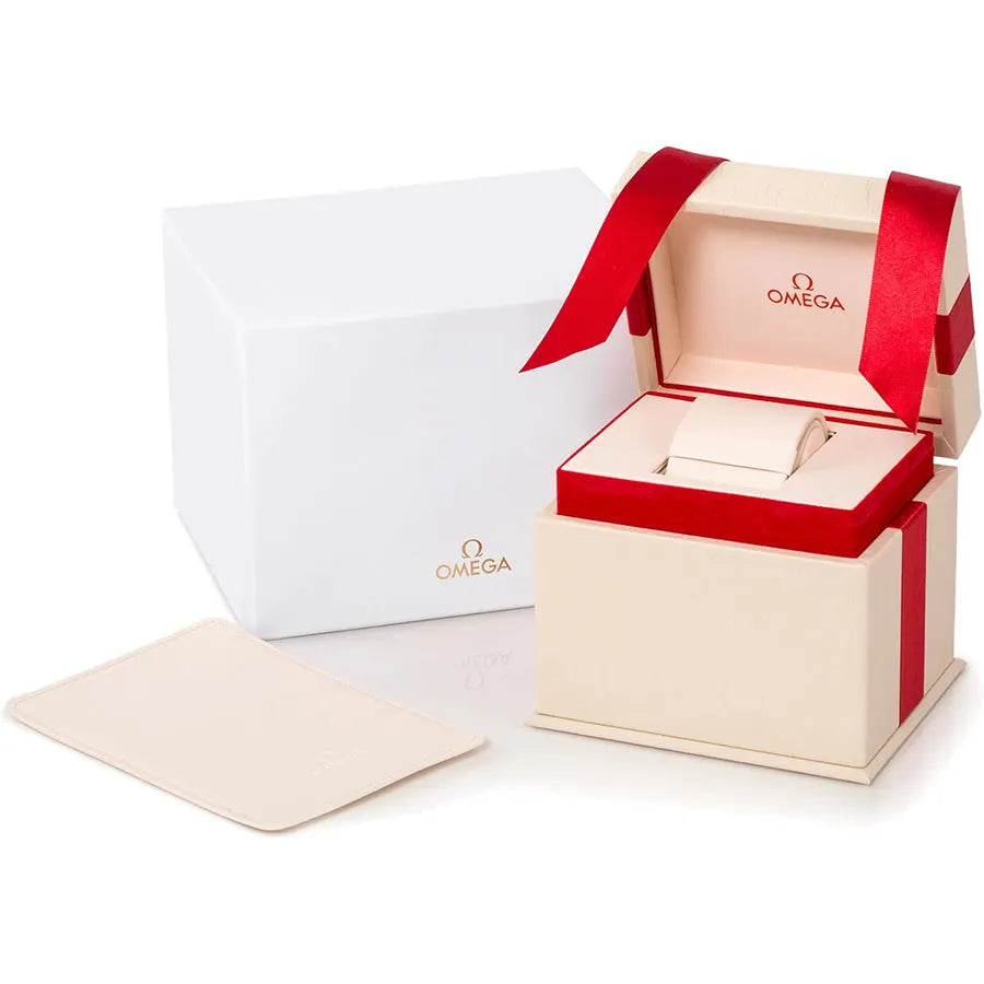 Omega Red Dial Diamond - Hình 3